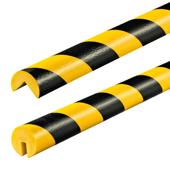 Schutzprofil schwarz-gelb Schutzprofil schwarz-gelb