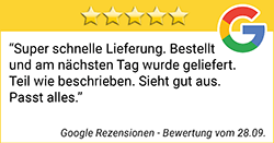 Rammschutzshop Google Kundenrezensionen