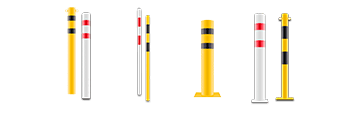 Stahlpoller, Rammschutzpoller und Anfahrschutzpoller Stahlpoller, Rammschutzpoller und Anfahrschutzpoller